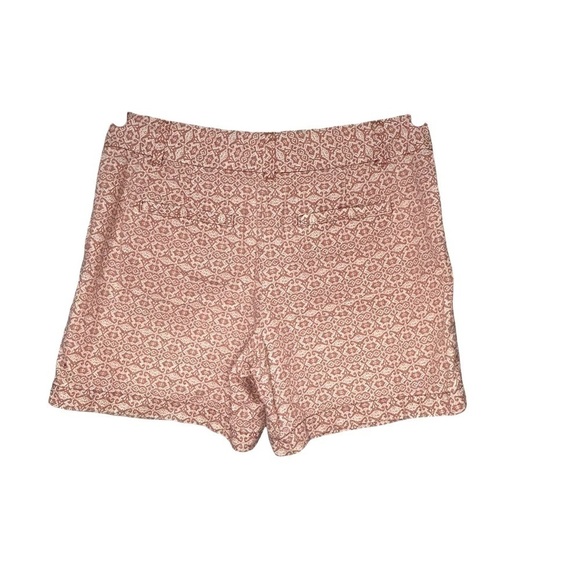 Loft EUC Women’s Chino Blush/White Bermuda Shorts Size-4 - Picture 2 of 3